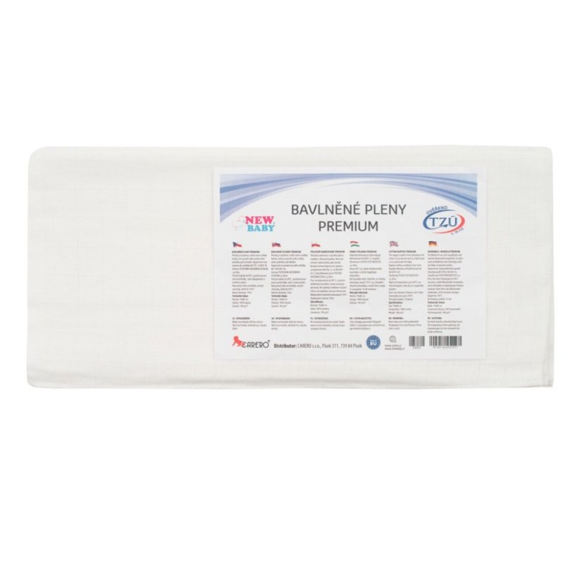 Detský eshop - Bavlnené plienky 70x80 cm PREMIUM 10 ks