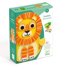 Magnetická hračka Inzebox, Veselé zvieratká, od 2 rokov, značka Djeco