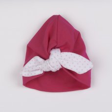 Detský eshop: Dievčenská čiapočka turban New Baby For Girls dots