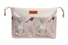 Organizér na kočík – ružový s motívom vtákov od značky Sensillo