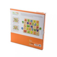 Detský eshop: Drevené vkladacie puzzle Viga Čísla a tvary