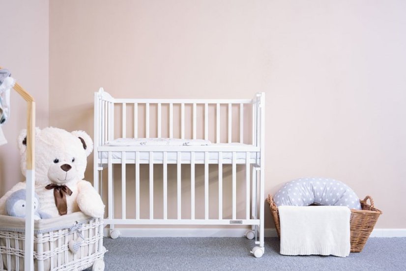 Detský eshop: Detská prístavná postieľka New Baby MATEO 90x40 cm biela
