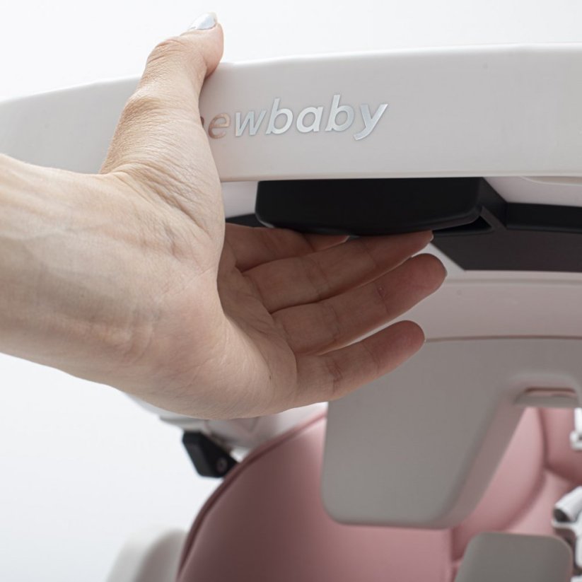Detský eshop: Jedálenská stolička Muka NEW BABY dusty pink