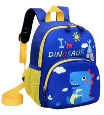Detský eshop: Batoh/ruksak, aktovka pre predškoláka dino - modrý