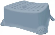 Detský eshop: Keeeper stolička, schodík s protišmykovou funkciou little duck - modrá/sivá