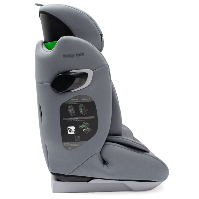 Detský eshop - Autosedačka HERO PRO I-SIZE grey