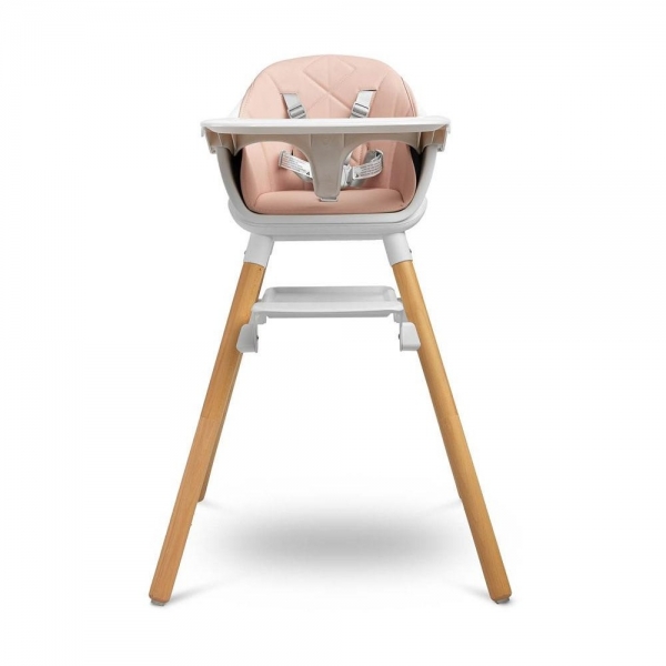 Detský eshop: Multifunkčná jedálenská stolička, stolček bravo, ružový