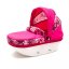 Detský eshop: Detský kočík pre bábiky New Baby COMFORT ružový kvety