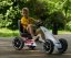 Detský eshop - Detská šliapacia motokára Go-kart Abarth červená