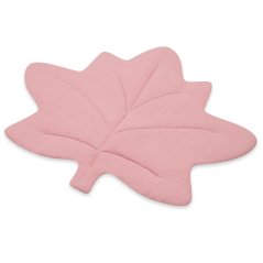 Detský eshop - Mušelínová hracia deka Maple Leaf pink