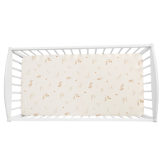 Detské prestieradlo do postieľky BOHEMIAN BOTANIC 140x70cm, od značky Sleepee