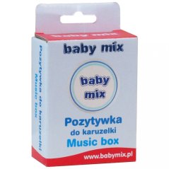 Detský eshop - Hrací strojček do kolotoča nad postieľku Baby Mix