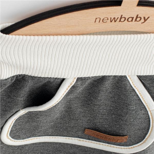 Detský eshop - Dojčenské tepláčky a mikinka Sebastian sivá