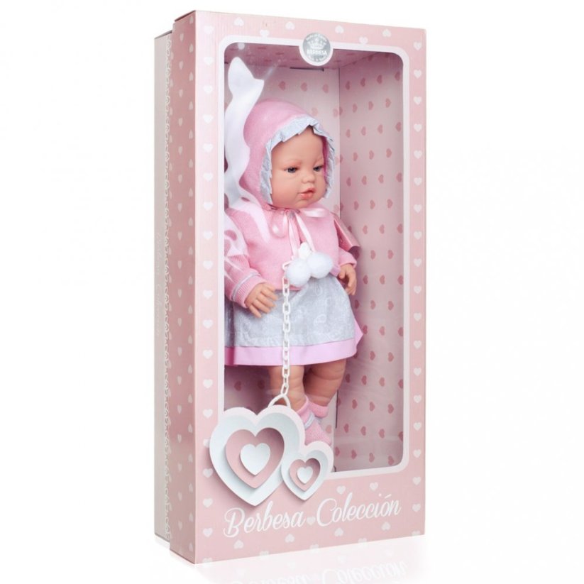 Detský eshop: Luxusná detská bábika-bábätko Berbesa Amanda 43cm