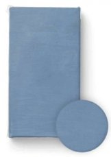 Detský eshop: Prestieradlo do postieľky, bavlna, tmavo modré, 120 x 60 cm