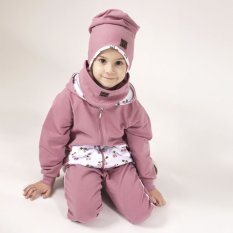 Detský eshop: Dojčenská tepláková mikina s kapucňou Nicol Emily