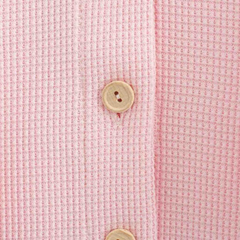 Detský eshop: Dojčenský kabátik na gombíky New Baby Luxury clothing Laura ružový