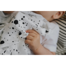 Mušelínové bambusové plienky Veľké plienky 2 ks sivé/ružové, od značky Sleepee