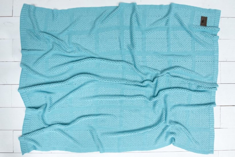 Detský eshop - Bambusová deka Sleepee Ultra Soft Bamboo Blanket tyrkysová