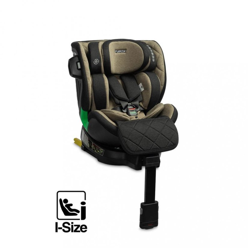 Detský eshop - Autosedačka TUROX I-SIZE khaki