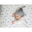 Dojčenské čiapočky (0-2 m) – sada dvoch čiapok VEVERIČKA/PIERKA, od značky Sleepee