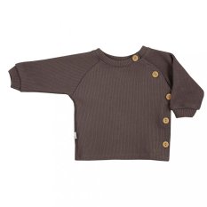 Detský eshop: Dojčenské tričko s dlhým rukávom Koala Pure brown