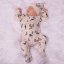 Detský eshop: Dojčenská bavlnená šatka na krk Nicol Bambi