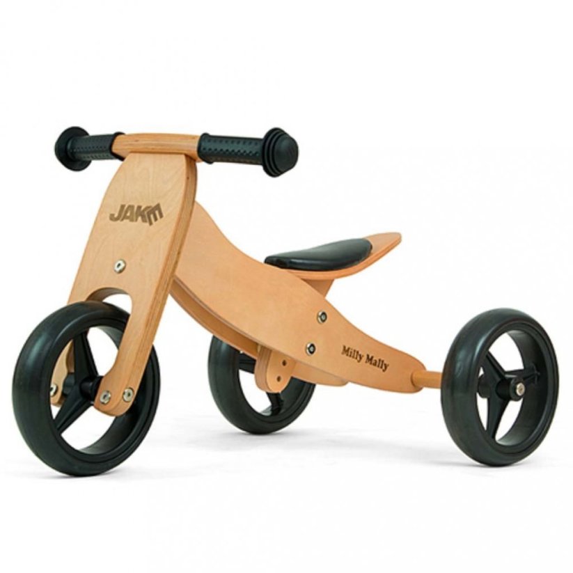 Detský eshop: Detské multifunkčné odrážadlo bicykel 2v1 Milly Mally JAKE Natural