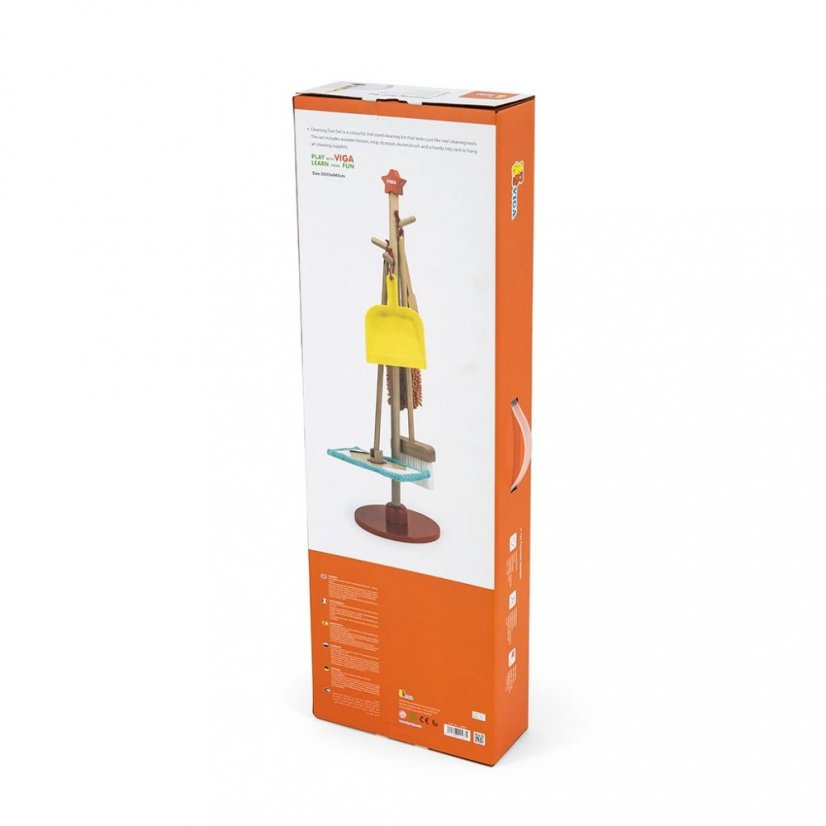 Detský eshop: Drevená upratovacia súprava Viga