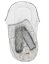 Detský eshop: Prešívaný fusák s kožušinou sensillo olaf - jasno sivý