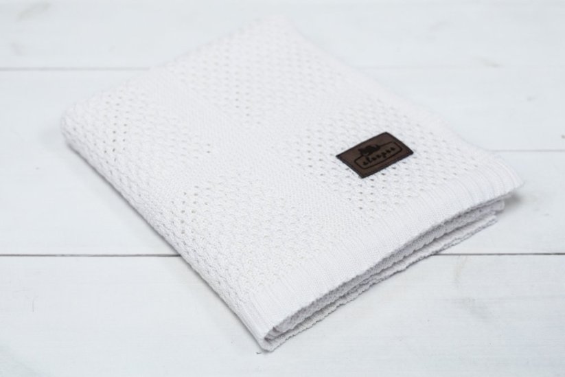 Detský eshop - Bambusová deka Sleepee Ultra Soft Bamboo Blanket bílá