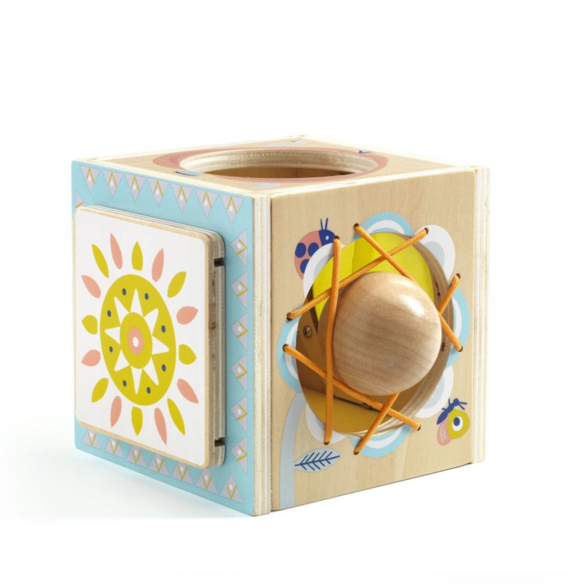 BabyBox, rozvojová drevená hračka, od 10 mesiacov, značka Djeco