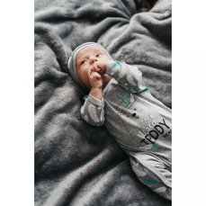 Detský eshop: Dojčenský bavlnený overal New Baby Wild Teddy
