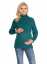 Detský eshop: Tehotenský sveter, rolák - zelený, značka Be MaaMaa