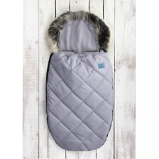 Detský eshop - Luxusný fusak prešívaný svetlo sivý Detský eshop - Luxusný fusak prešívaný svetlo sivý