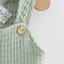 Detský eshop - Dojčenská mušelínová suknička Comfort clothes šalviová