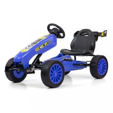 Detský eshop: Detská šliapacia motokára Go-kart Milly Mally Rocket modrá
