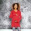 Tehotenský, dojčiací svetrik MAMI, Be MaaMaa - červený