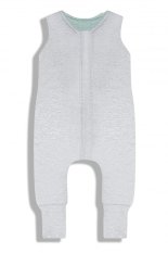 Detský eshop - Celoroční spací pytel s nohavicemi Sleepee Melange Grey/Mint XS