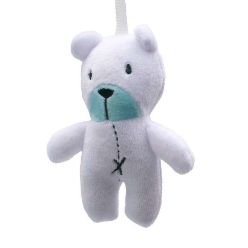 Detský eshop - Detské hojdacie lehátko TEDDY PLUS s vibráciou