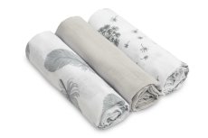 Mušelínové plienky – 3 ks balenie, sivé od značky Sensillo