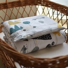 2-dielna výplň do postieľky – vankúšik 40x30 cm a prikrývka 80x70 cm od značky Baby Nellys
