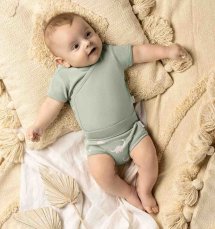 Detský eshop: Dojčenské bavlnené kraťasy-bloomers Nicol Ivo
