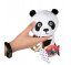 Detský eshop: Závesná plyšová hračka s hrkálkou a klipom canpol babies, panda