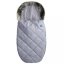 Detský eshop: Luxusný fusak Belisima prešívaný svetlo sivý