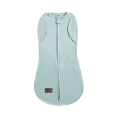 Zavinovačka Second STEP SWADDLE s čiapkou zadarmo, MINT, mätová od značky Sleepee