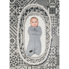 Zavinovačka First STEP SWADDLE s čiapkou zadarmo, GREY, sivá, od značky Sleepee