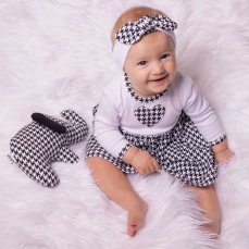 Detský eshop: Dojčenské šatôčky-body s dlhým rukávom Nicol Viki