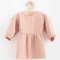 Detský eshop: Dojčenské mušelínové šaty New Baby Comfort clothes ružová