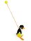 Drevená jazdiaca hračka Viga tučniak